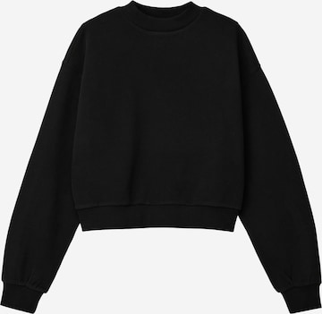 s.Oliver Sweatshirt in Zwart: voorkant