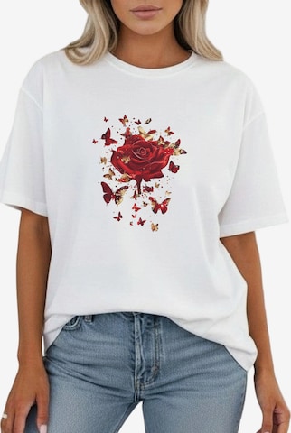 GORHEY Shirt in Wit: voorkant