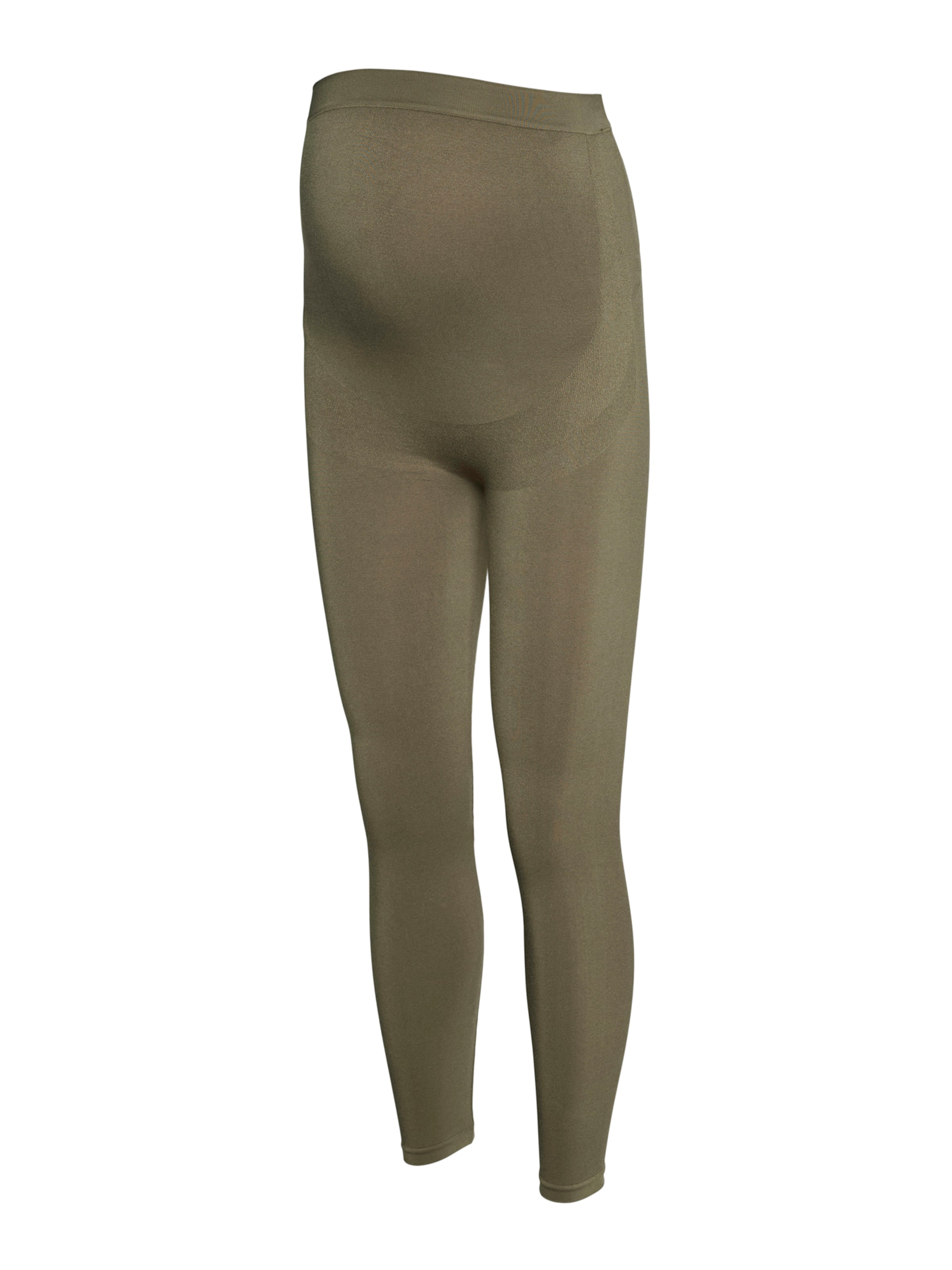 MAMALICIOUS Skinny Legíny 'MLTIA JEANNE' - Zelená: predná strana