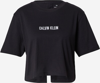 Calvin Klein Performance Sportshirt in schwarz / weiß, Produktansicht