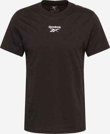 Reebok Functioneel shirt in Zwart: voorkant