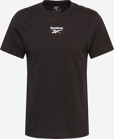 Tricou funcțional Reebok Sport pe negru / alb, Vizualizare produs