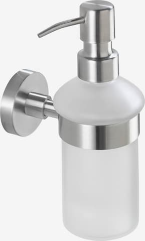 Wenko Seifenspender 'Bosio' in Silber: Vorderseite