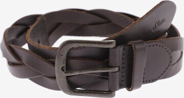 s.Oliver Belt in One size in Brown: front