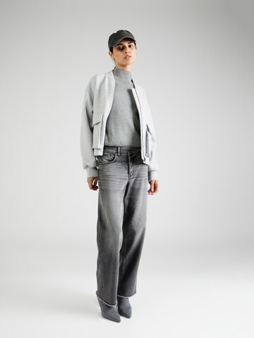 Wide leg Jeans 'Mäze' di Herrlicher in grigio