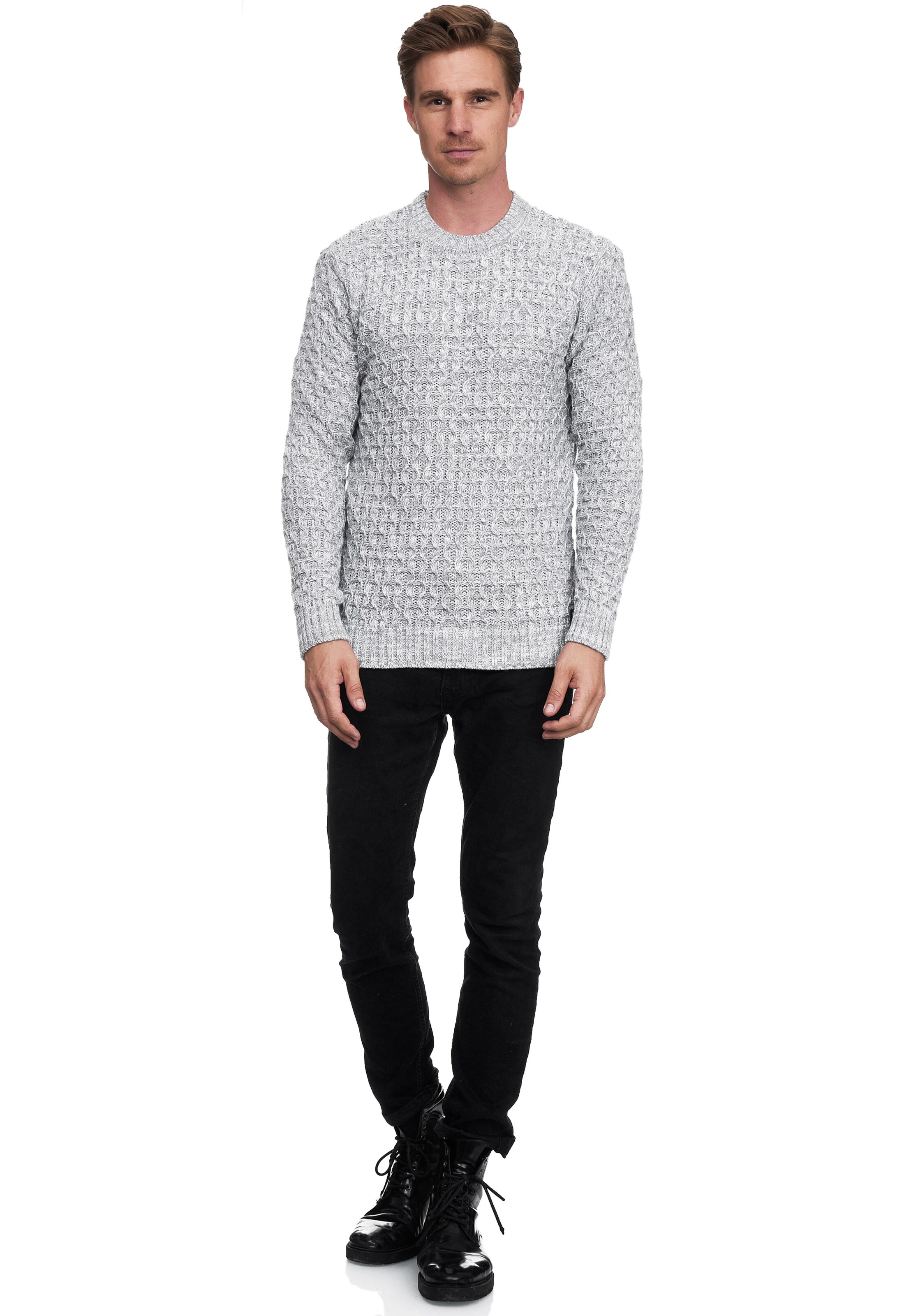 Rusty Neal Pullover in Grau