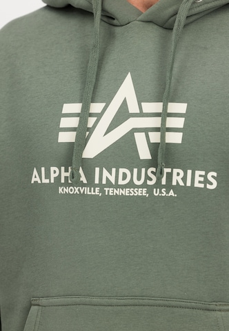 žalia ALPHA INDUSTRIES Megztinis be užsegimo