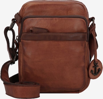 Harbour 2nd Schoudertas 'Urban Poets' in Bruin: voorkant