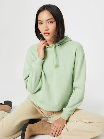 Sweat-shirt 'CHILLI' PIECES en vert