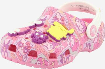 Crocs Sandály 'Hello Kitty' – pink: přední strana