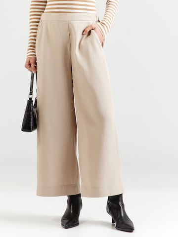 Marc O'Polo Wide leg Pants in Beige: front