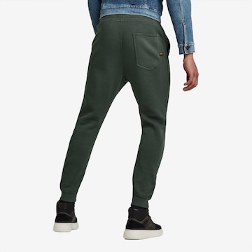 Effilé Pantalon 'Type C' G-Star RAW en vert