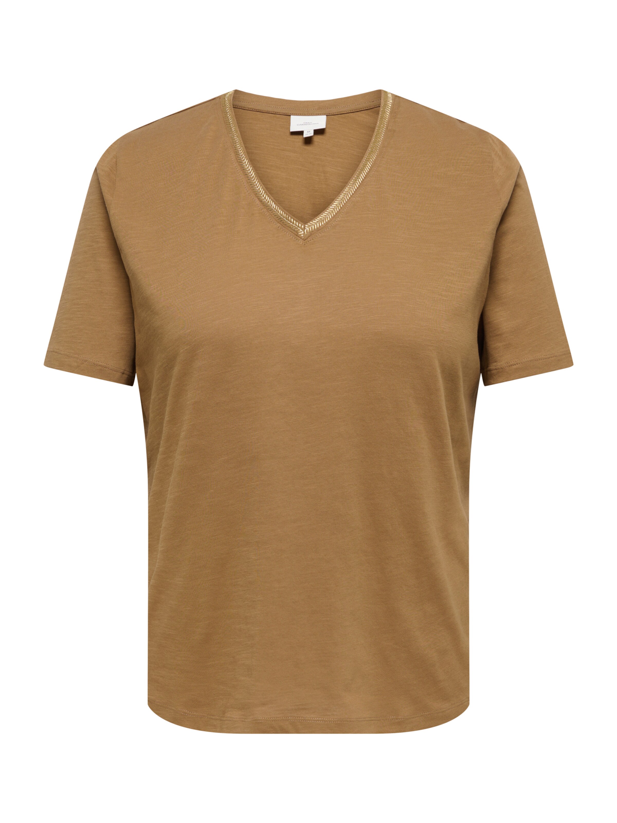 ONLY Carmakoma Shirt 'CARTOBI' in Brown: front