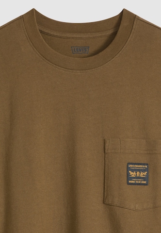 LEVI'S ® Majica 'WORKWEAR' | zelena barva