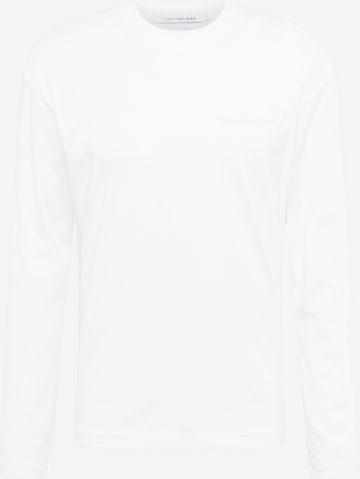 Calvin Klein Jeans Shirt in White: front