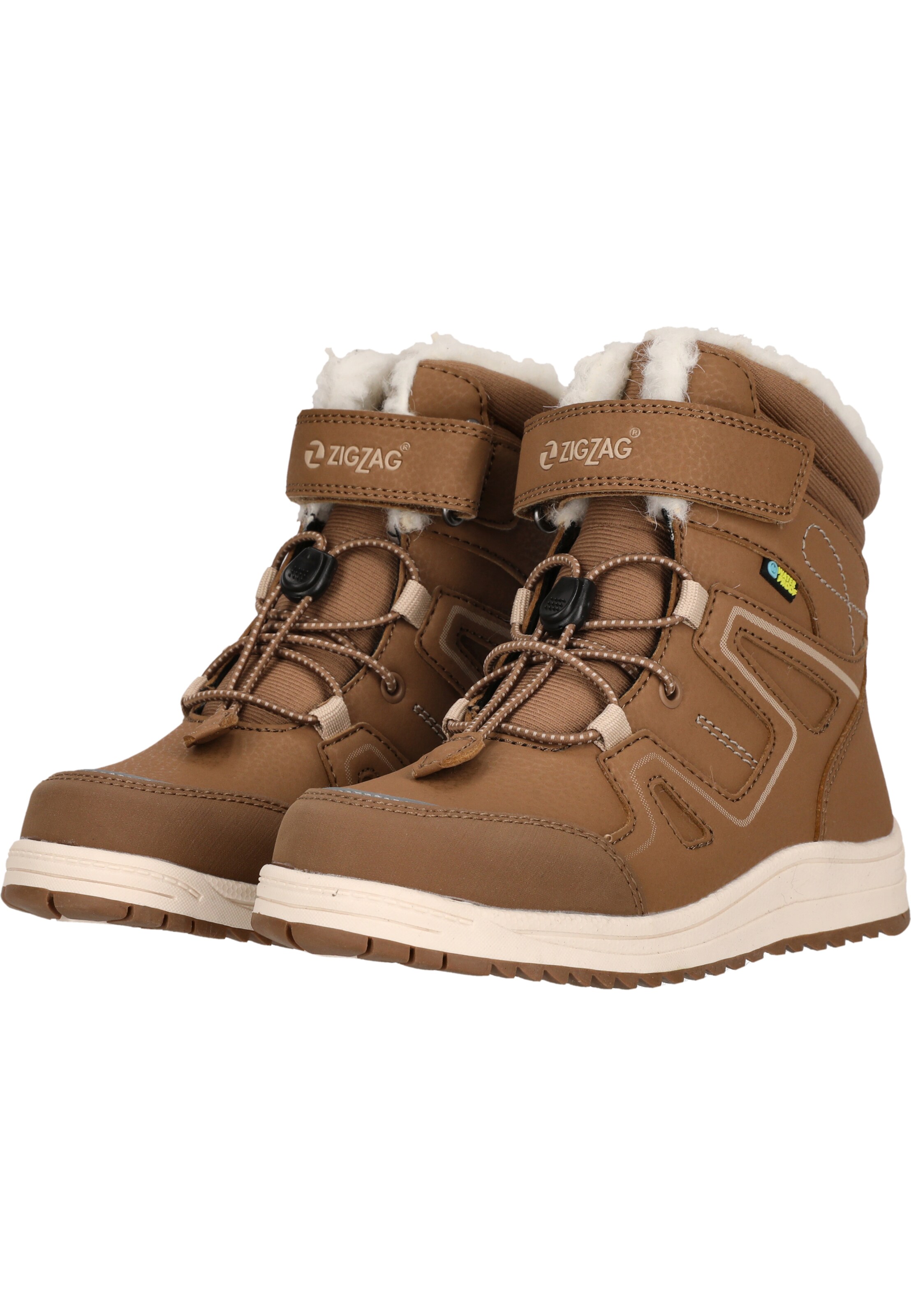 ZigZag Snowboots 'Rincet' in Braun