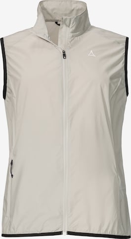 Gilet ' Bike Vest Style Cannobio WMS ' Schöffel en beige : devant