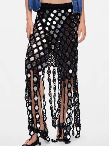 Desigual Fürdőlepedő - fekete: elől