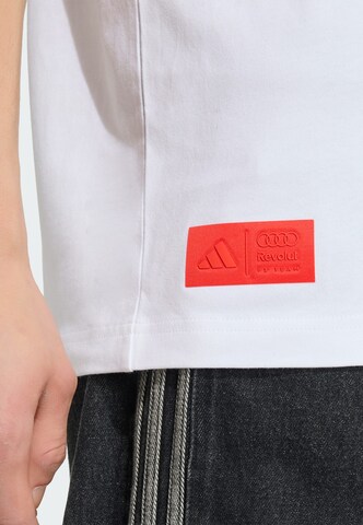 T-Shirt fonctionnel 'AU EF GR ll' ADIDAS PERFORMANCE en blanc
