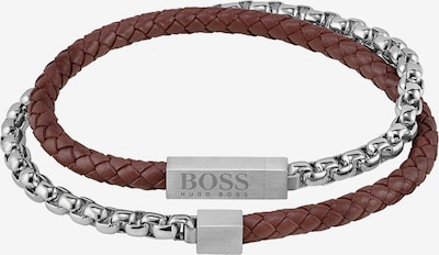 BOSS Casual Rannekoru värissä ruskea / hopea, Tuotenäkymä