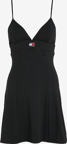 Tommy Jeans Φόρεμα σε μαύρο: μπροστά