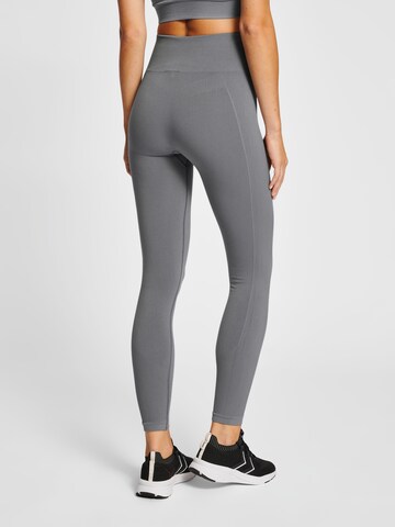 Hummel Skinny Workout Pants in Grey