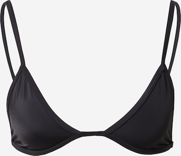 Triangolo Top per bikini di WEEKDAY in nero: frontale