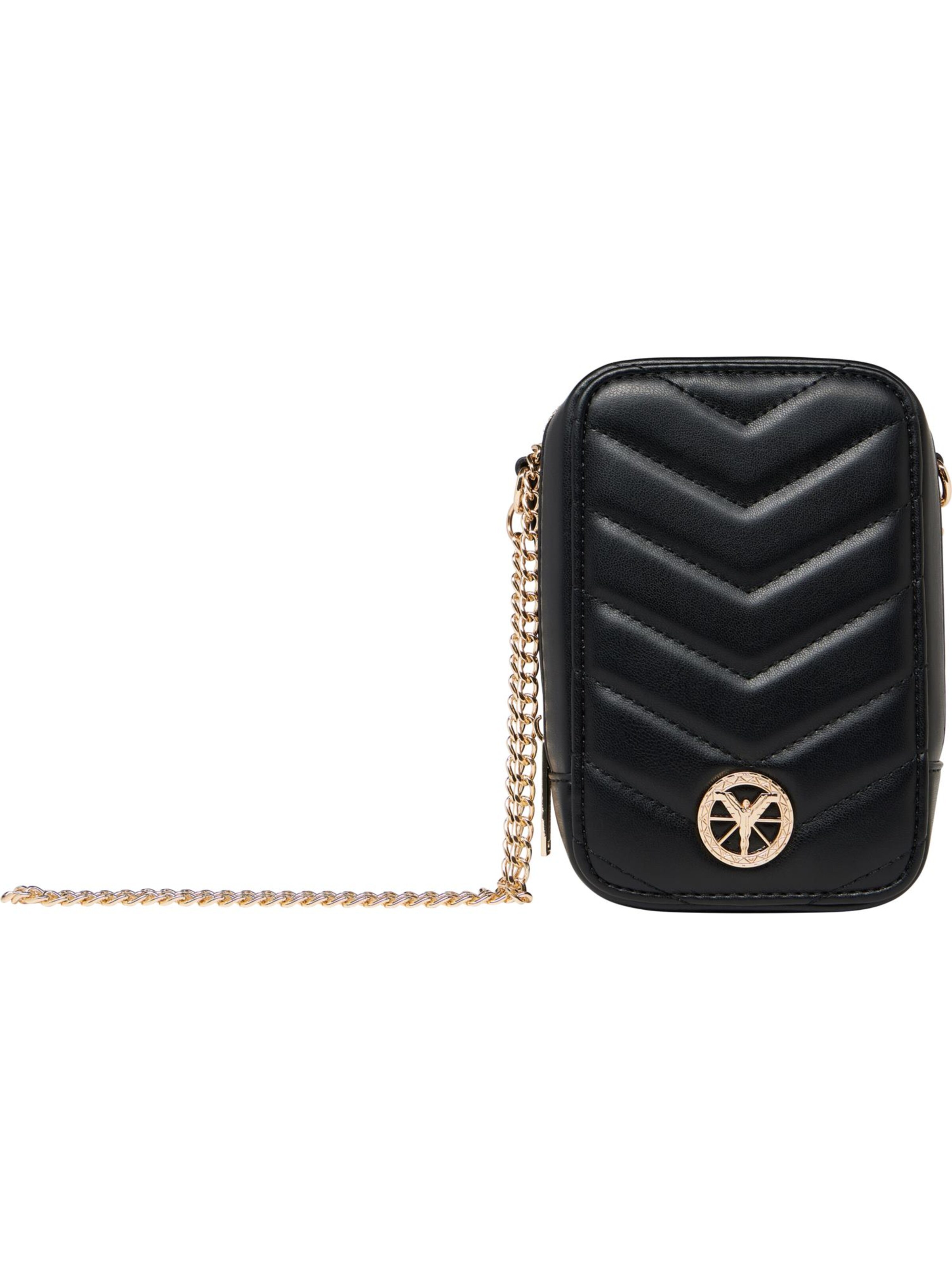 Carlo Colucci Umhängetasche ' di Donna ' in Schwarz: Vorderseite