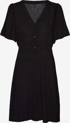 Robe-chemise 'Alba' VERO MODA en noir : devant