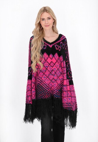 IZIA Cape in Zwart: voorkant