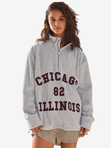 Next - Sudadera en gris: frente