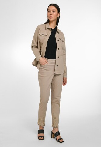 Anna Aura Blazer in Beige