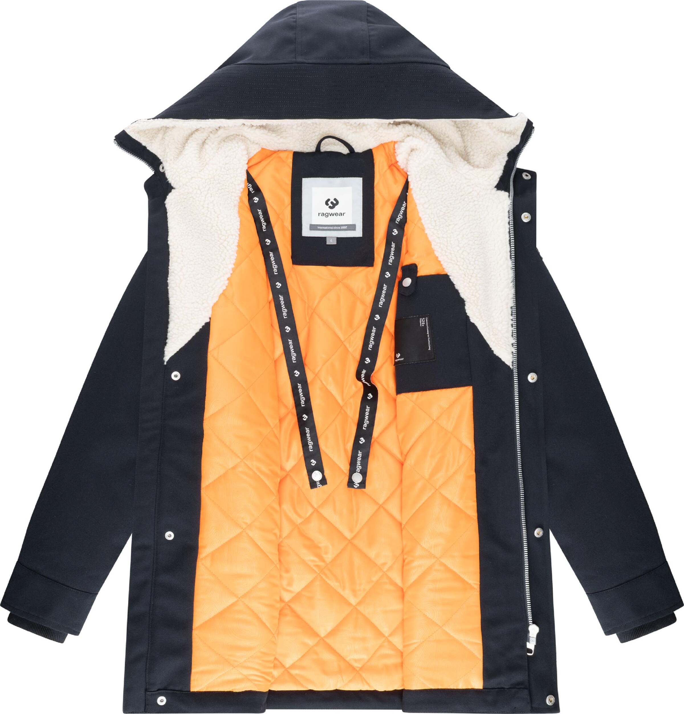 Cappotto invernale 'Mr Cany' di Ragwear in nero