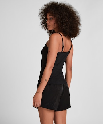 Hunkemöller Shirt body in Zwart