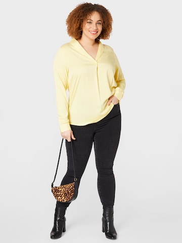 Vero Moda Curve - Blusa 'Josie' en amarillo