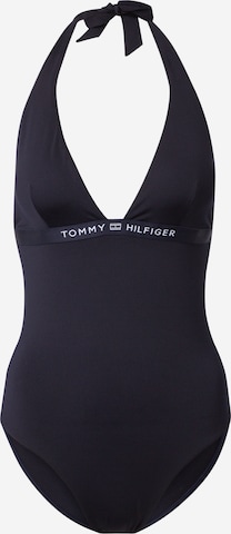 Triunghi Costum de baie întreg de la Tommy Hilfiger Underwear pe albastru: față