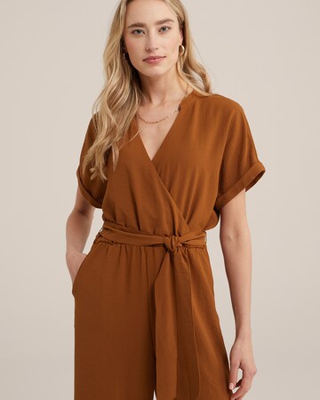 WE Fashion Jumpsuit in Brown