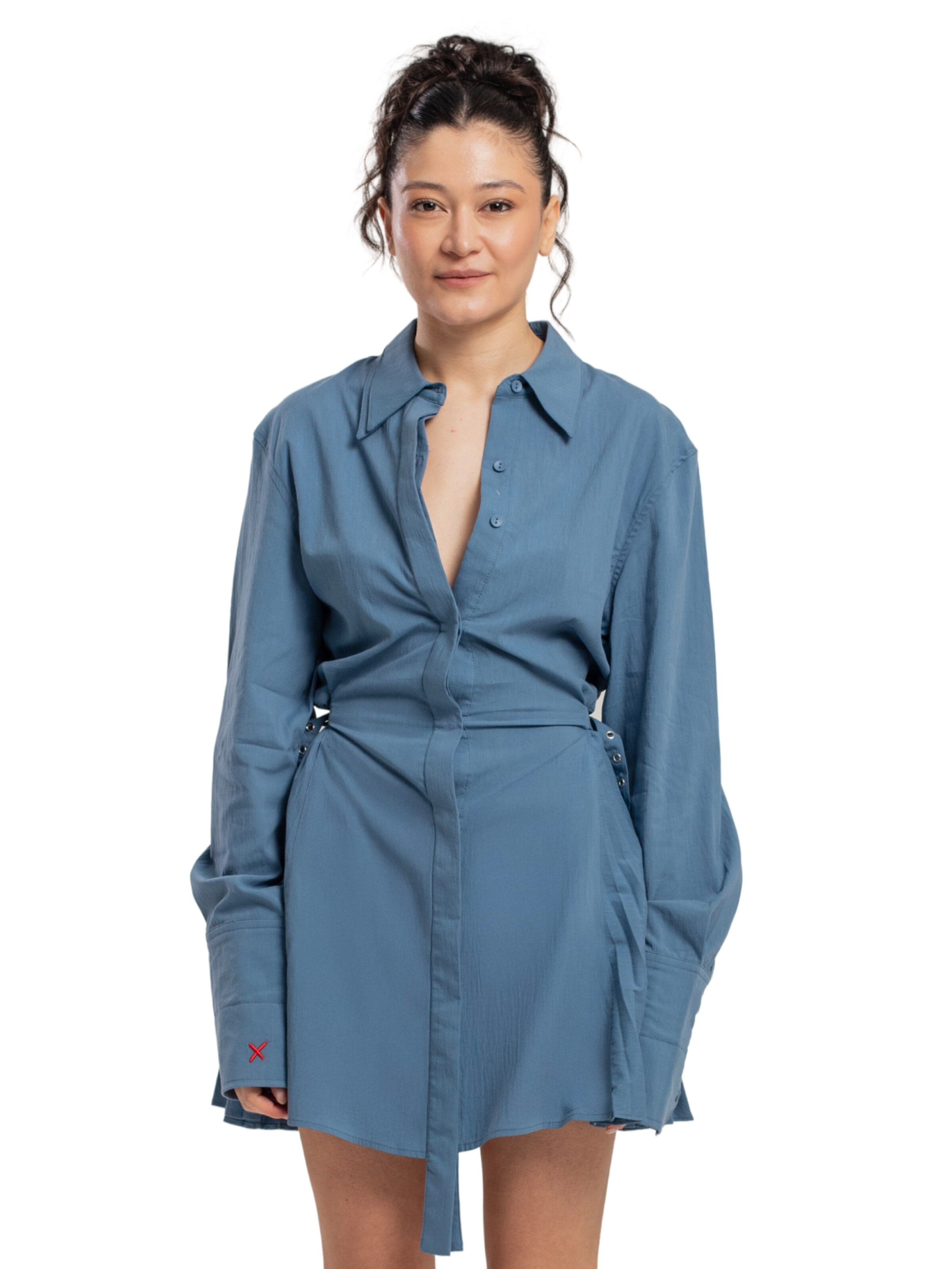 PCFG Kleid in Blau: Vorderseite