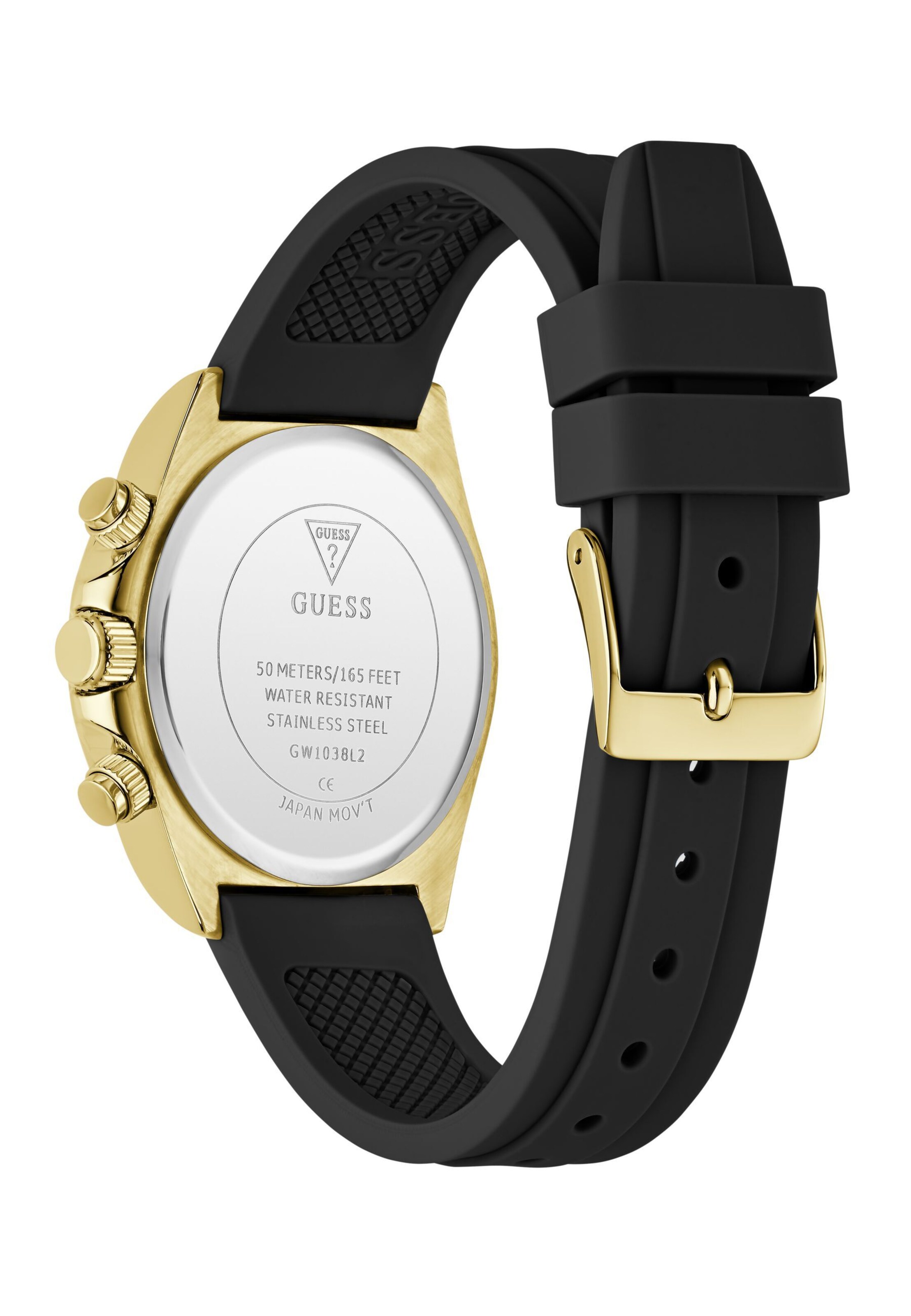 GUESS Analogt ur 'Victoria' i sort