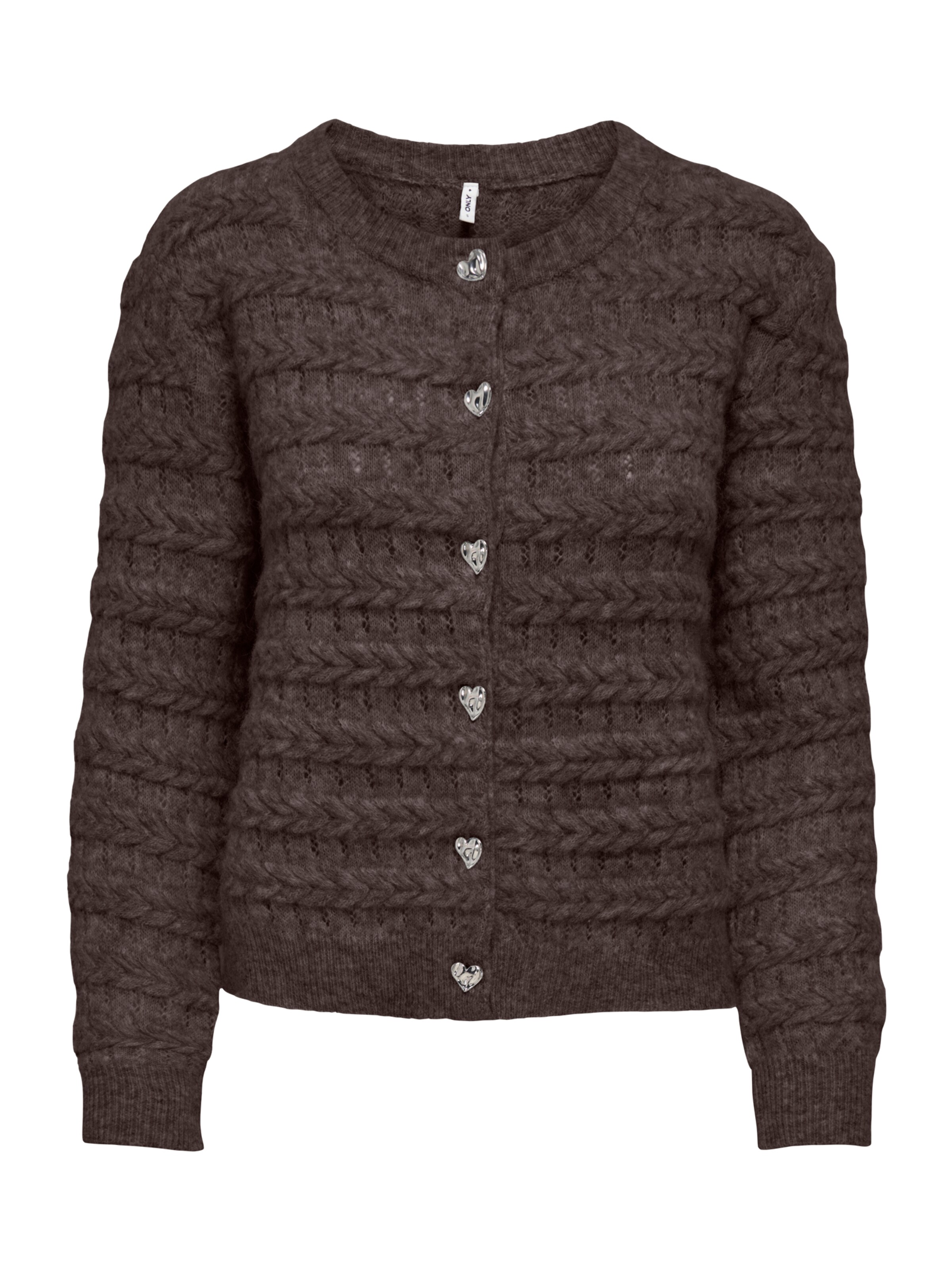 ONLY Knit cardigan 'ONLCABALA' in Brown: front