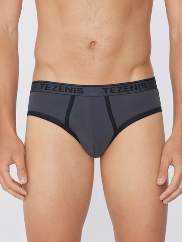 Tezenis Slip in Grau: Vorderseite
