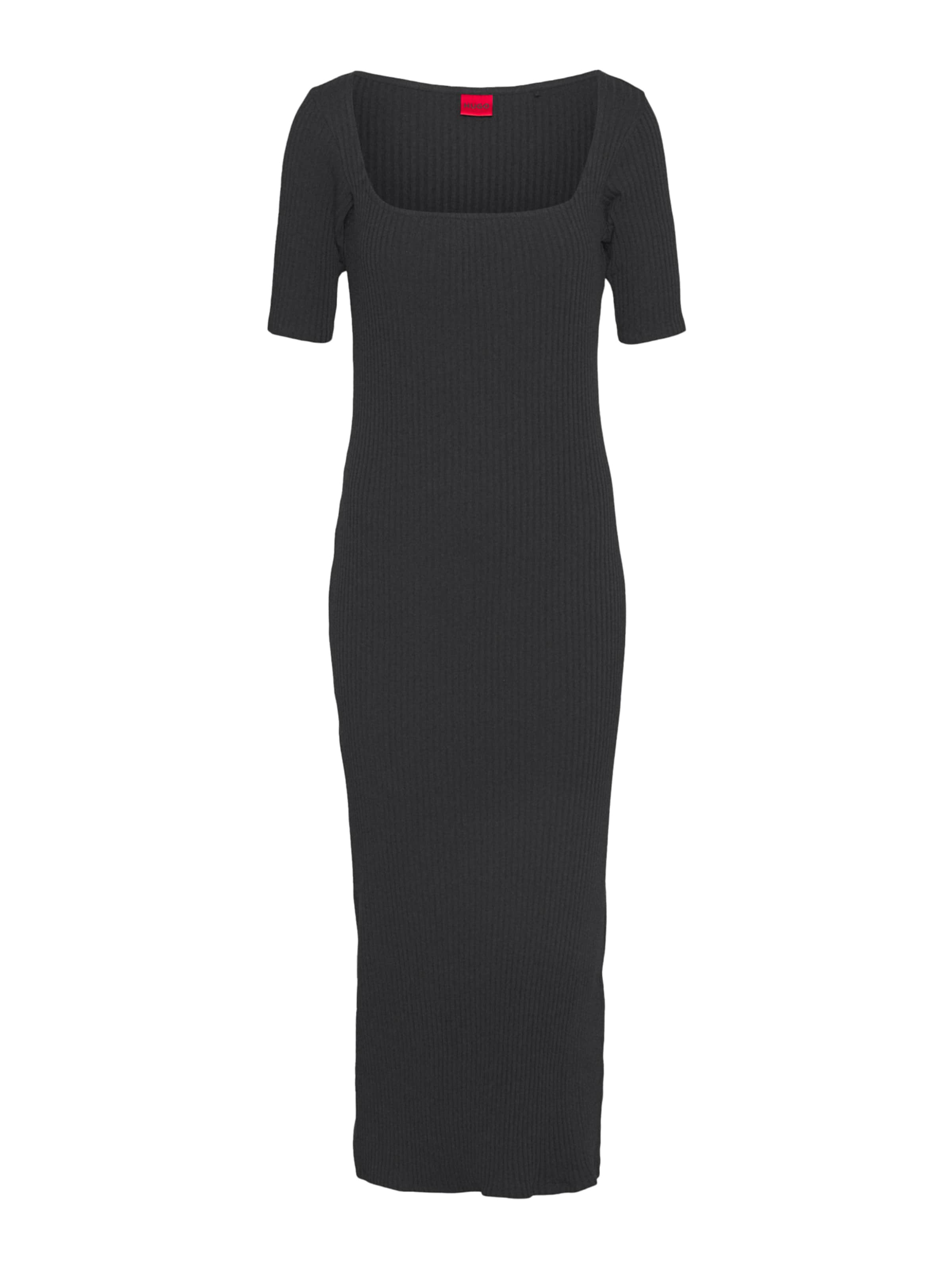 HUGO Kleid 'Nirale' in Schwarz: Vorderseite