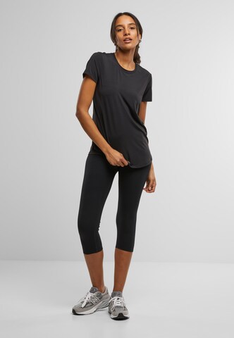 Urban ClassicsMajica ' Ladies Sports Tee ' - crna boja