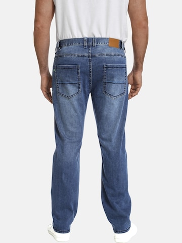 Charles Colby Loosefit Jeans 'Baron Sawyer' in Blau