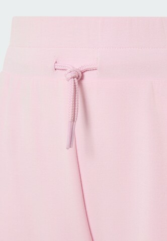ADIDAS SPORTSWEAR - Loosefit Calças de desporto em rosa