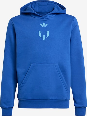 Sweat 'Messi' ADIDAS ORIGINALS en bleu : devant