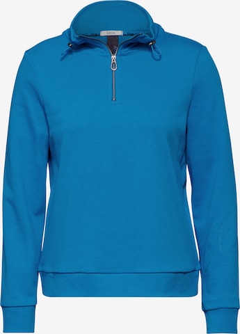 CECIL Sweatshirt in Blau: Vorderseite