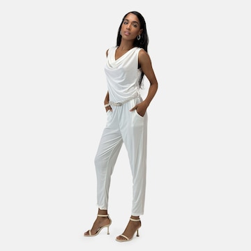 Elara Jumpsuit in White