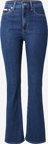 Calvin Klein JeansFlared/zvonoliki kroj Traperice - plava boja: prednji dio