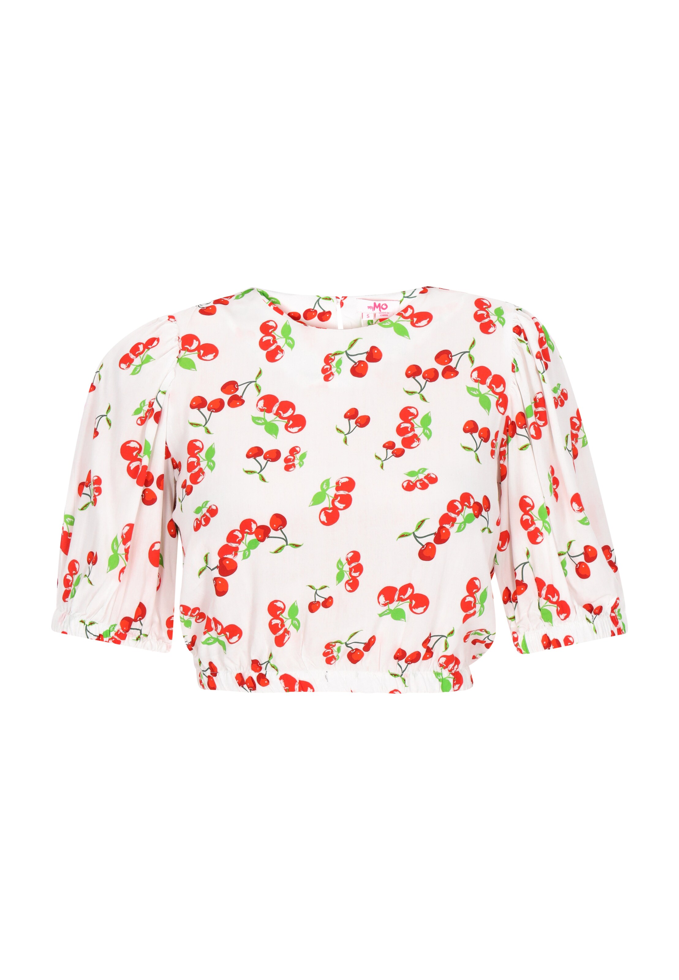 swirly Blúzka - Biela: predná strana